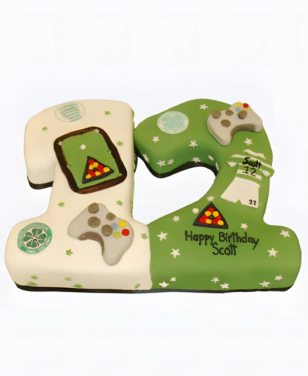 Торт Геймер и бильярд 12 Фото