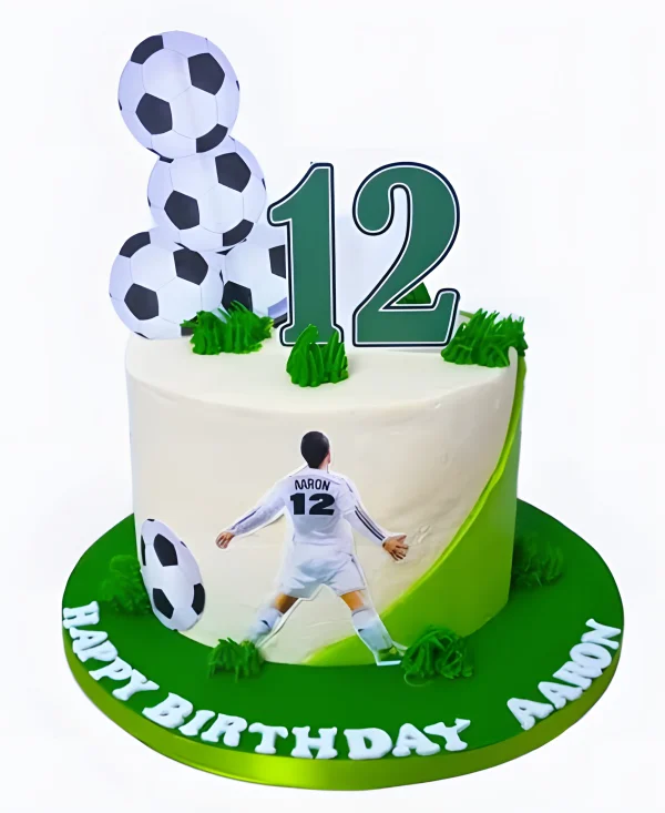 Торт Игрок на поле Фото