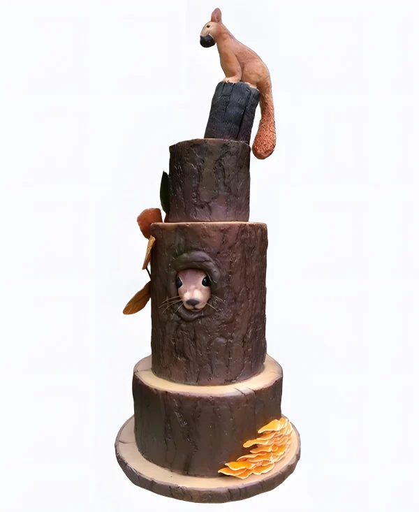 Торт Лесной небоскрёб Фото