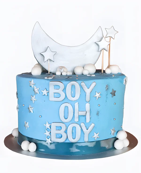 Торт Луна и звёзды Фото