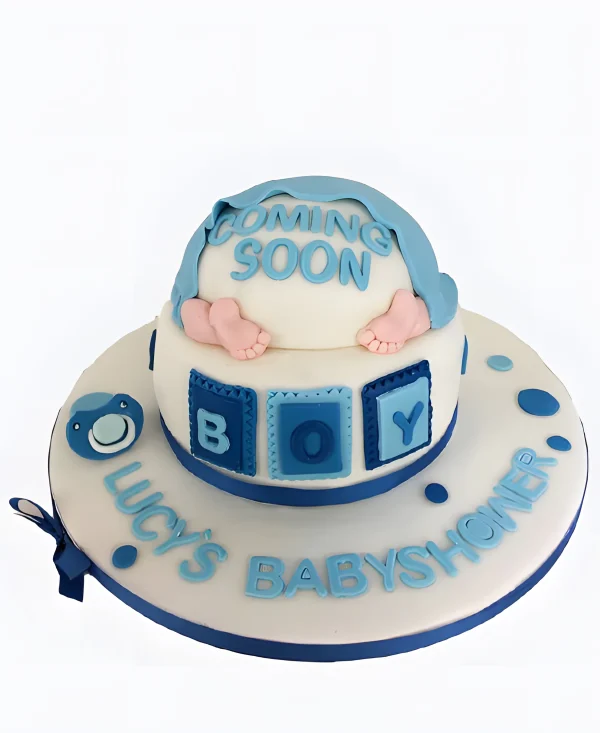 Торт Маленькие ножки мальчика Фото