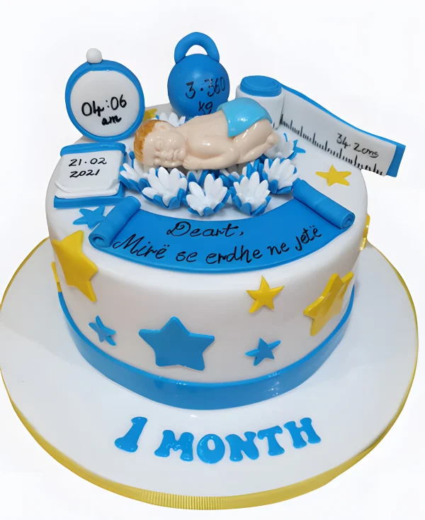 Торт Малыш и цифры Фото