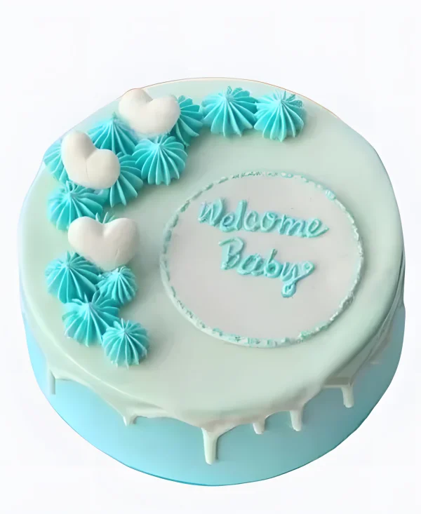 Торт Нежное приветствие сыночка Фото