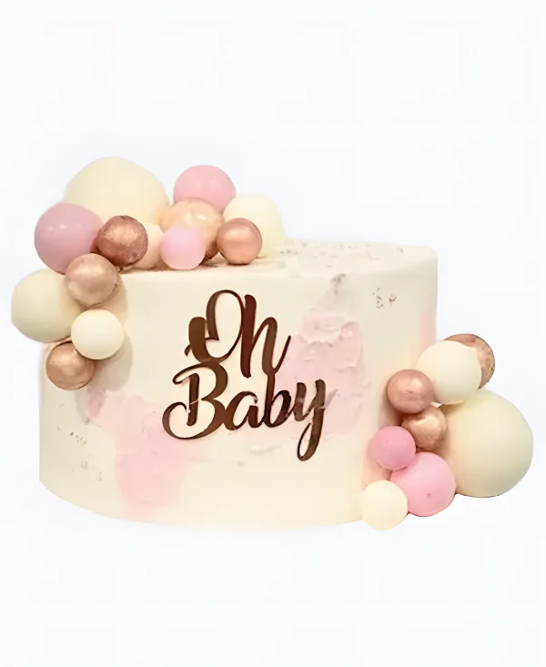 Торт Нежные шарики для девочки Фото