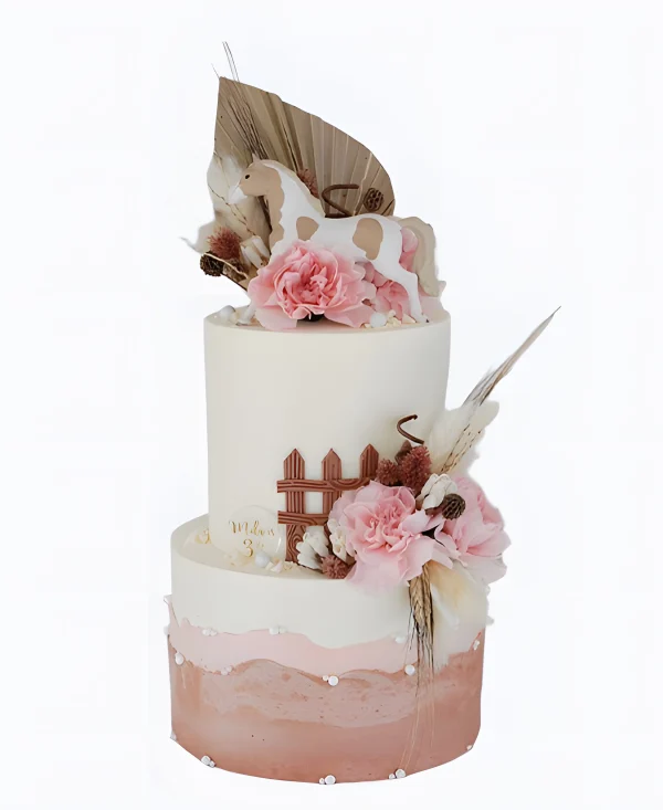 Торт Пастельное ранчо Фото