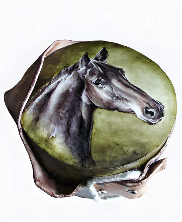 Торт Портрет лошади Фото