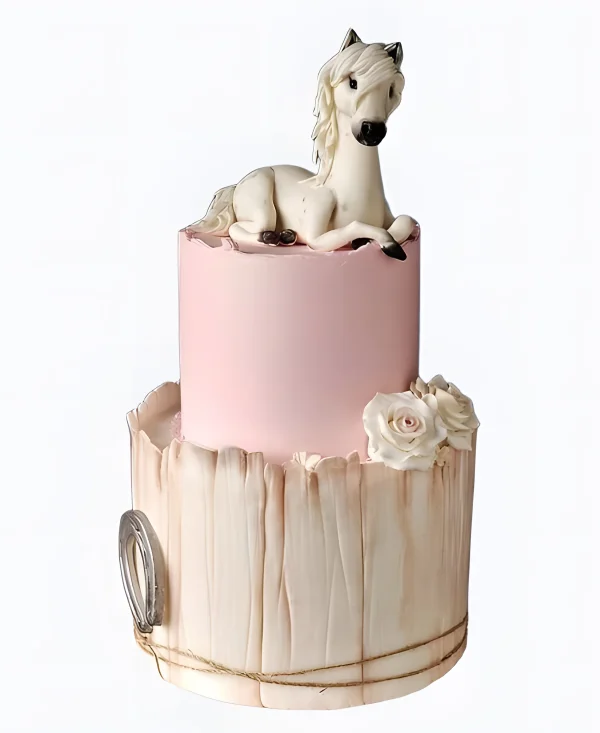 Торт У конюшни Фото