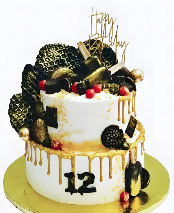 Торт Золото и шоколад Фото