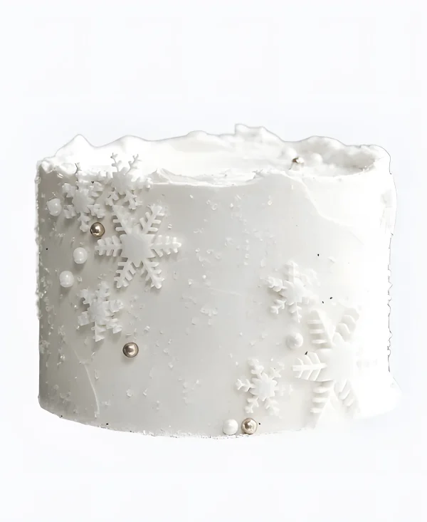 Торт Белый снегопад Фото