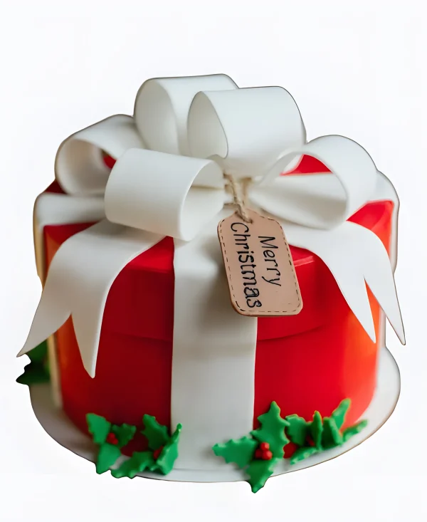 Торт Большой рождественский подарок Фото