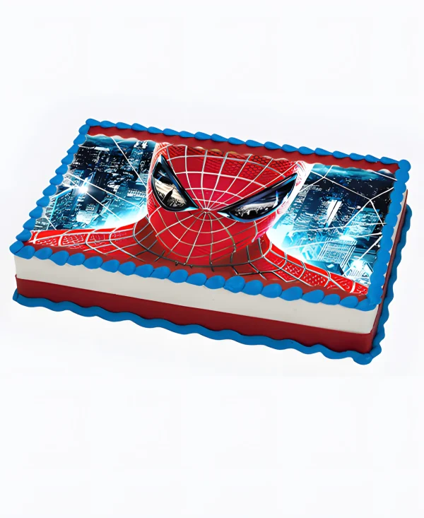 Торт с Человеком пауком Фото