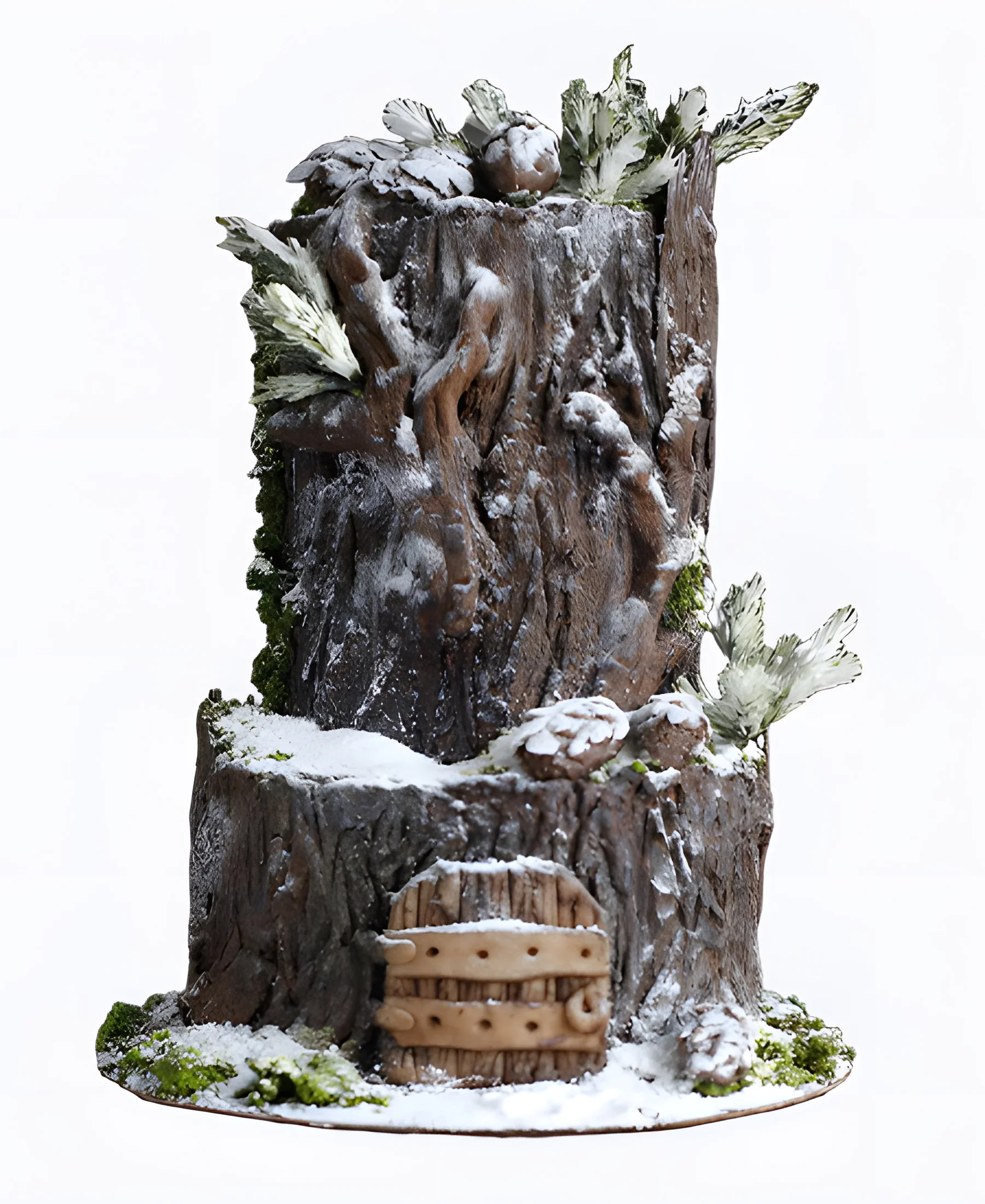 Торт Домик в пне Фото