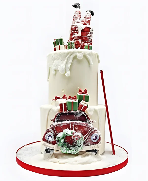 Торт Доставка новогодних чудес Фото