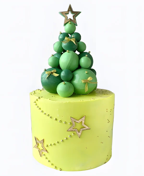 Торт Елка из шаров Фото