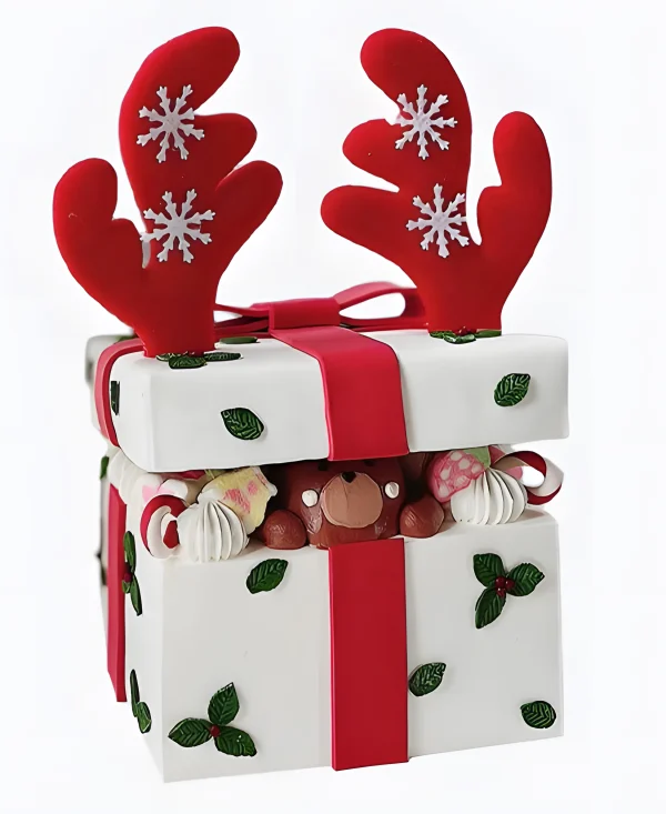 Торт Медвежонок в коробке Фото