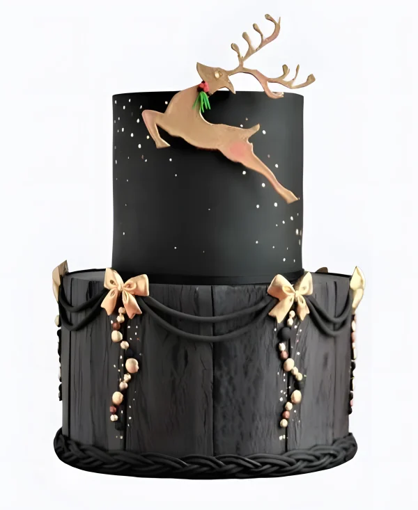Торт Ночь и золотой олень Фото