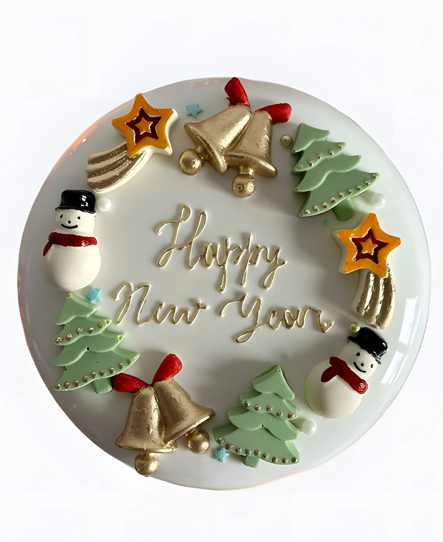 Торт Новогодний хоровод Фото