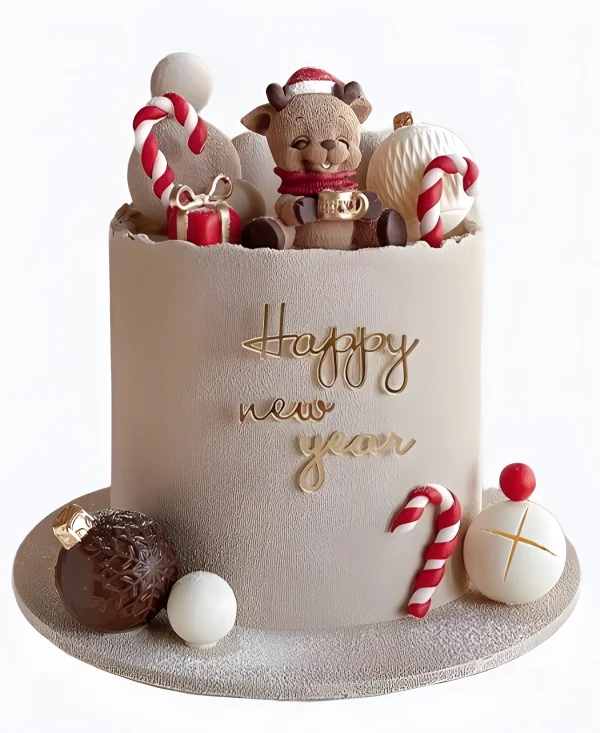 Торт Оленёнок в игрушках Фото