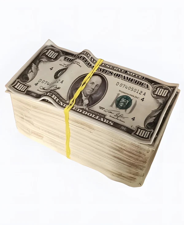 Торт Пачка долларов Фото