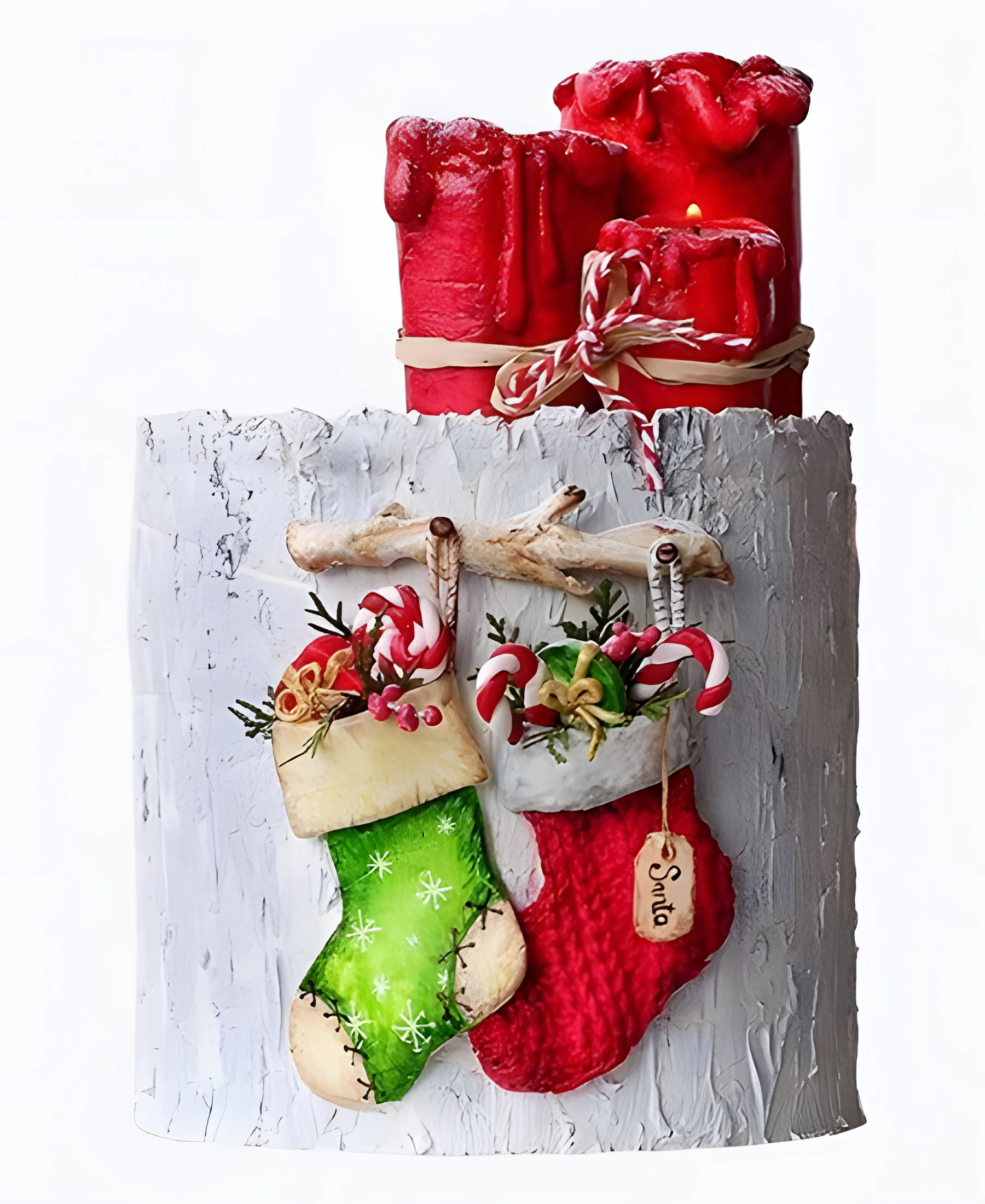 Торт Подарки в носках Фото