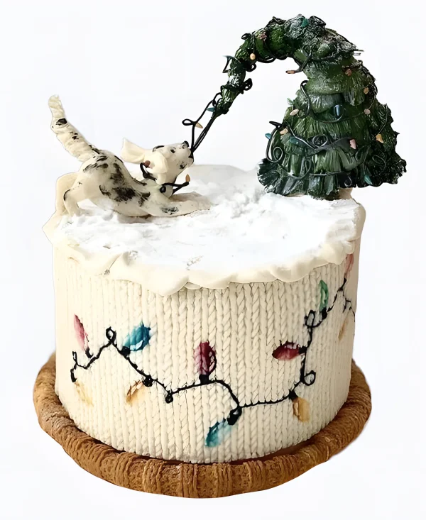 Торт Поймал гирлянду Фото