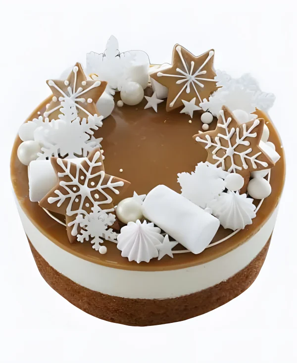 Торт Пряный карамельный снег Фото