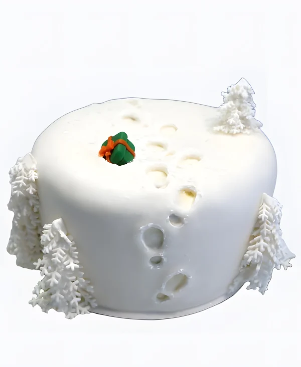 Торт Следы на снегу Фото