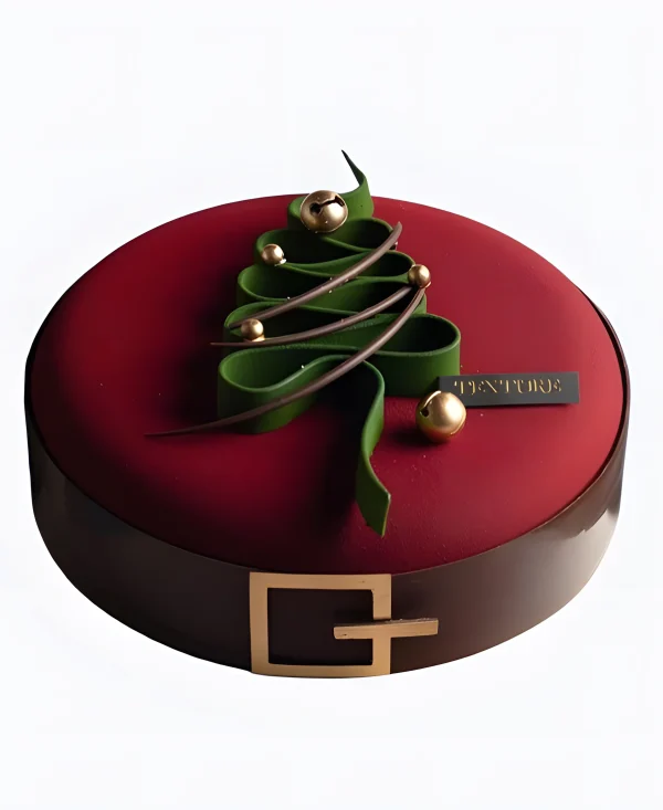 Торт Стильный рождественский акцент Фото