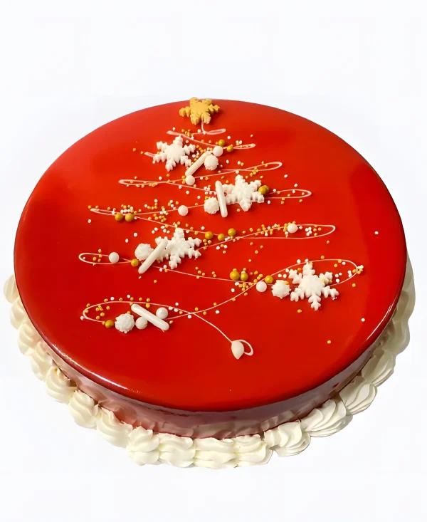 Торт Сверкающая красная ночь Фото