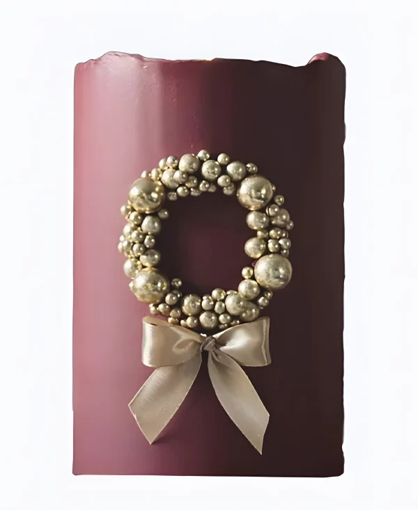 Торт Зимний бордо люкс Фото