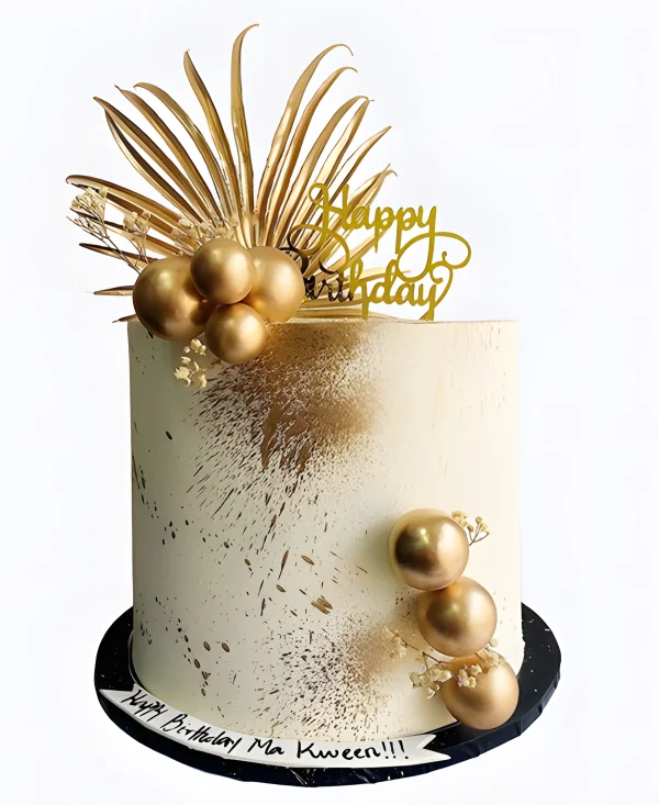 Торт Золотые фейерверки Фото