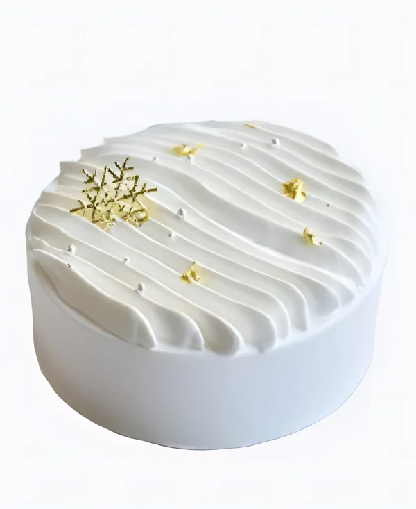 Торт Золотые снежинки Фото