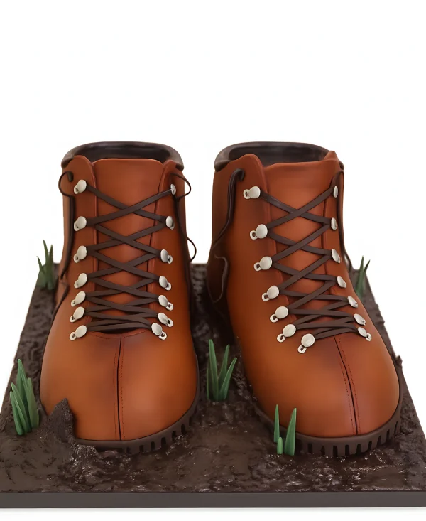 Модный торт-ботинки для дачника Фото