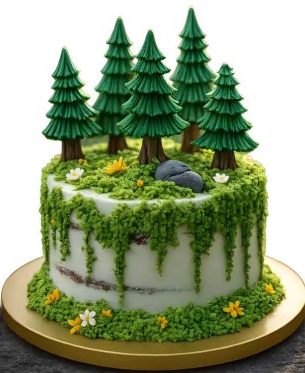 Славный торт с Еловой поляной Фото