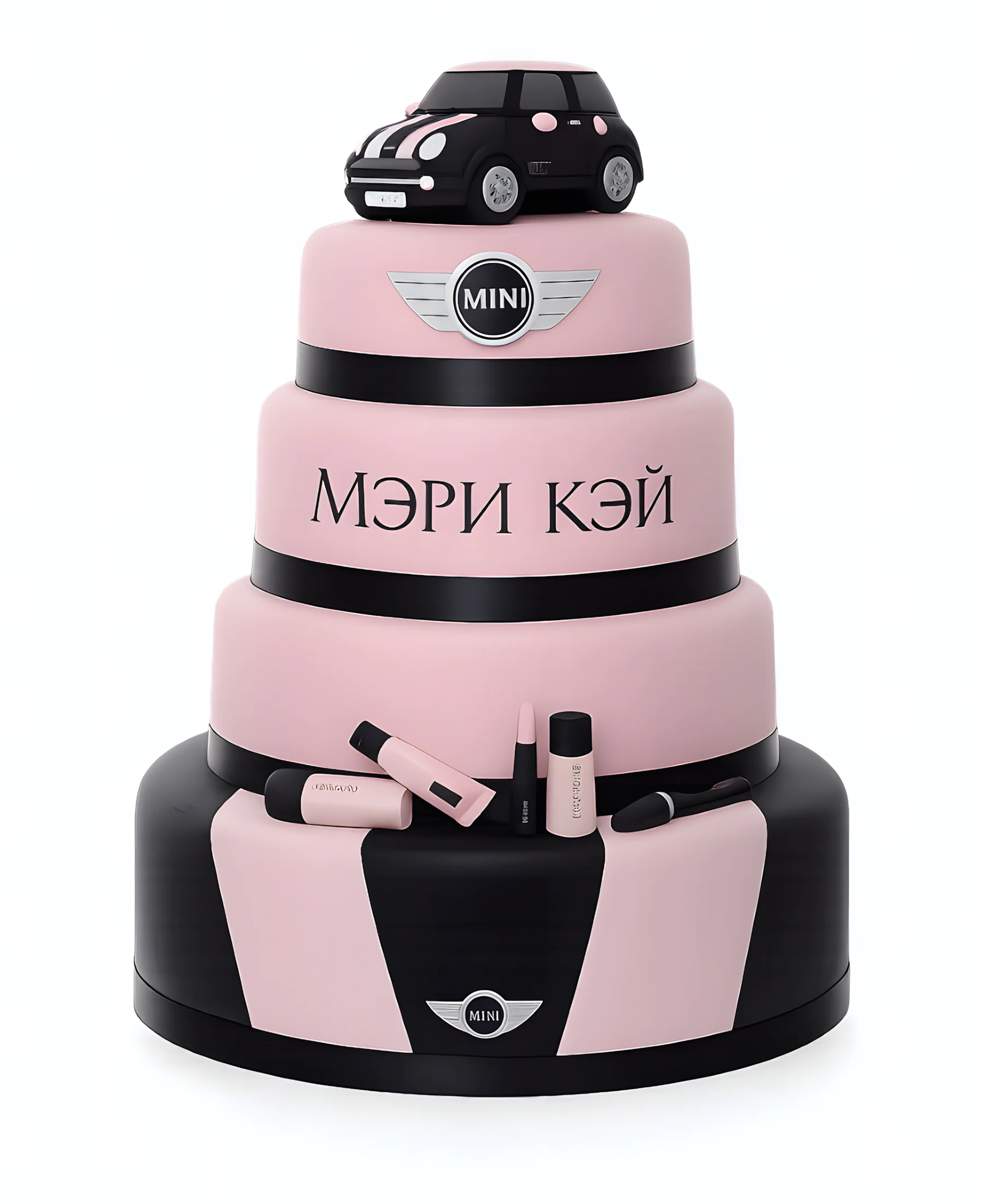 Торт с логотипом Mini Фото