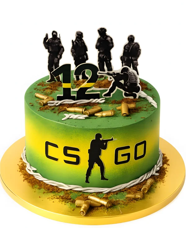 Торт на день рождения КС ГО Фото