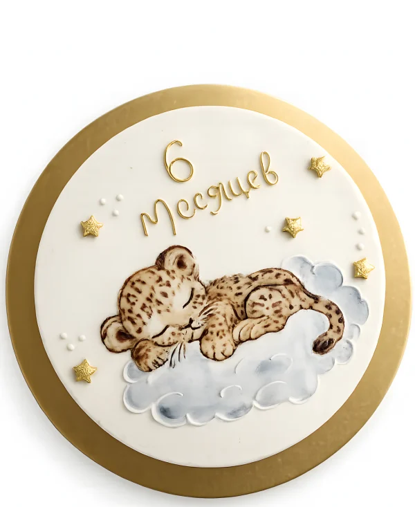 Бенто-торт с тигренком Фото