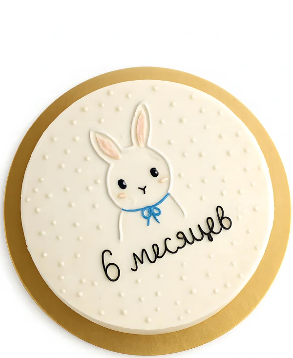 Бенто-торт с зайцем Фото