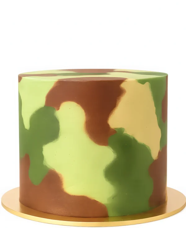 Камуфляжный торт по игре Battlefield Фото