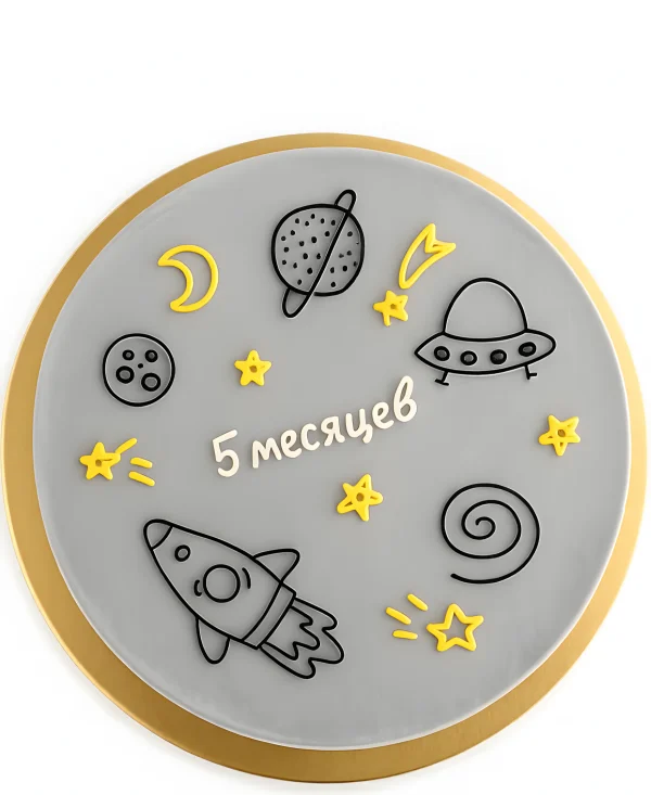 Бенто-тортик Космос на 5 месяцев Фото