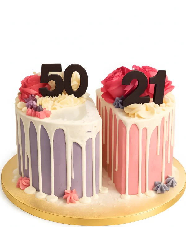 Торт папе и дочке на день рождения Фото