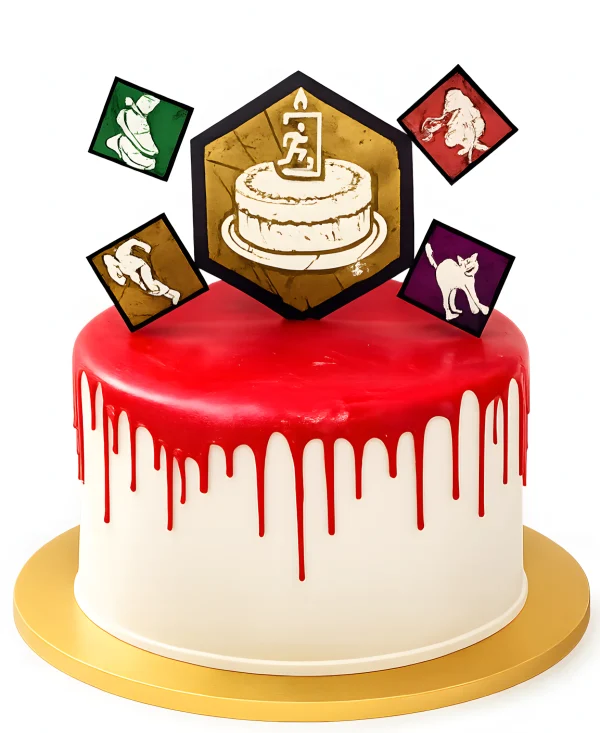 Торт с фотопечатями навыков Фото