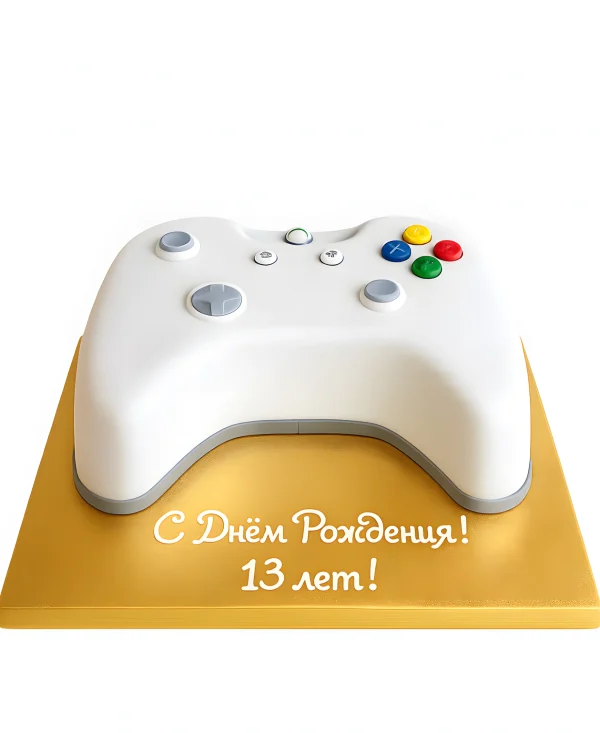 Торт в форме джойстика Фото
