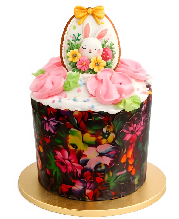 Пасхальный кулич с пряником Фото