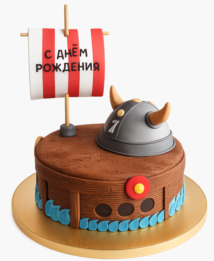 Торт викинги Фото